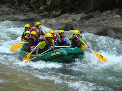 Alam itu Duniaku: WHITE WATER RAFTING SG KAMPAR, PERAK