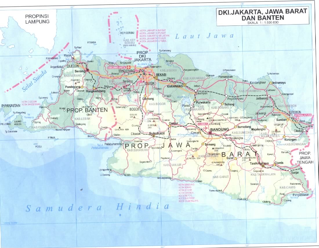DESNANTANA JOURNEY: JAWA BARAT MAP