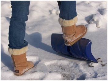 uggs in the snow
