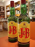 j&b rare bottle