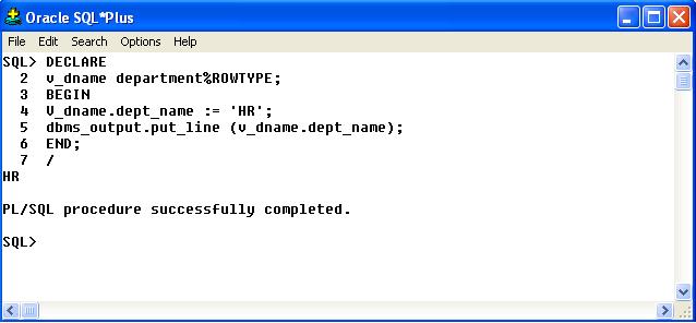 Oracle Basic PL/SQL with examples