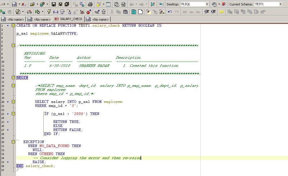 Oracle function by examples