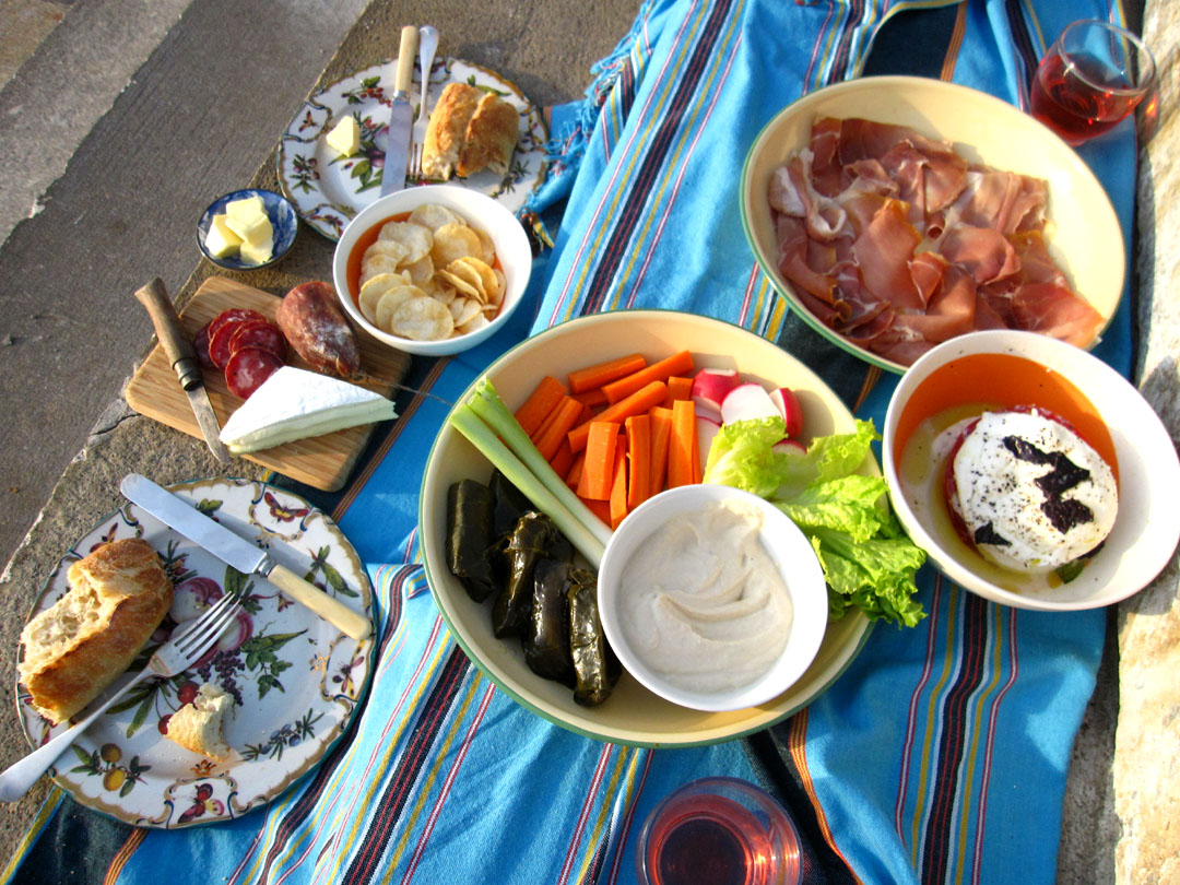 66 Square Feet (Plus) Brooklyn Bridge Park picnic