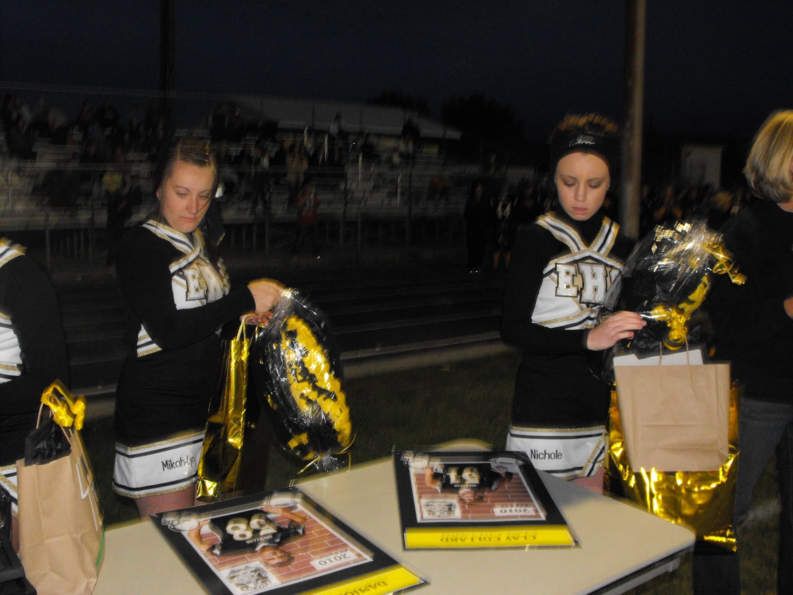 Emery High School Cheerleading Senior Night