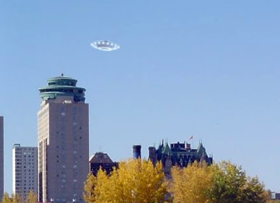 Flying Saucer Over Winnipeg