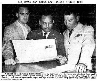 Air Force Check Out Lights - Wayne County Press 8-12-1963