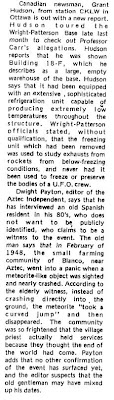 UFO Beings Recovered - Clarkson Integrator - 11-19-1974 (C)