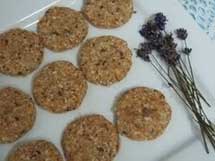 Raw Vegan Lavender Cookies