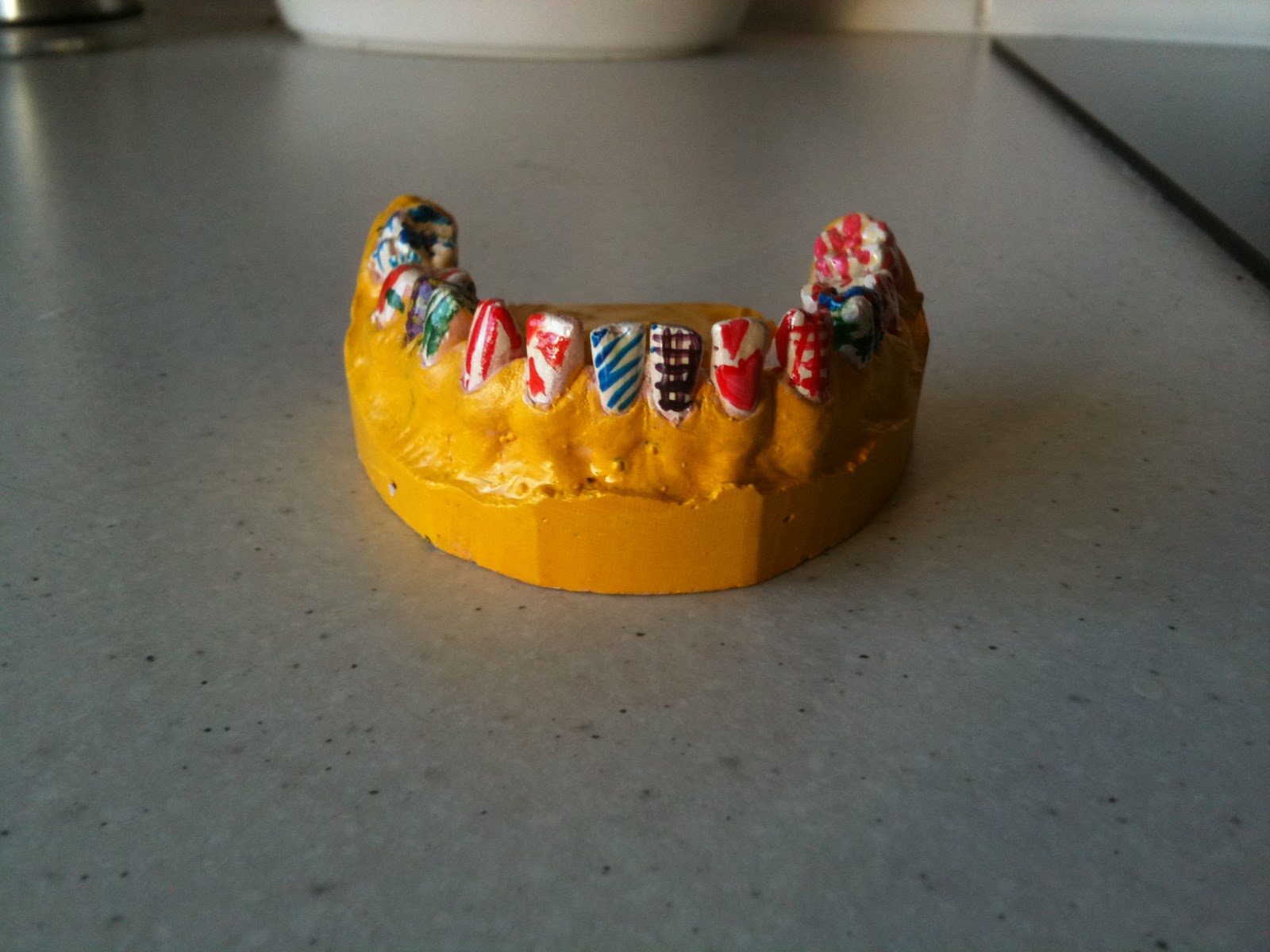 creatively challenged teeth art