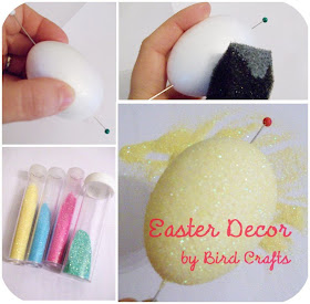 Homemade Easter Table Decoration Photograph | can also re pu