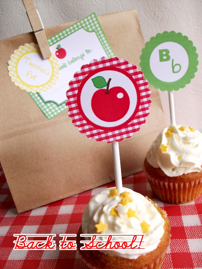 FREE Apple Themed Back to School Party Printables - BirdsParty.com
