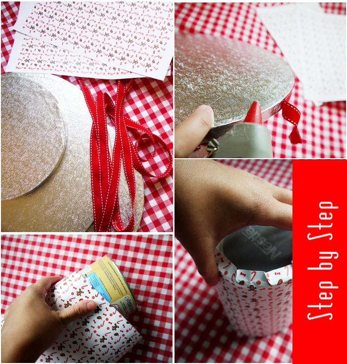 Tutorial: DIY Cupcake Stand using upcycling packaging - BirdsParty.com