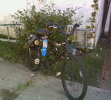 33 bike with propane gas tank