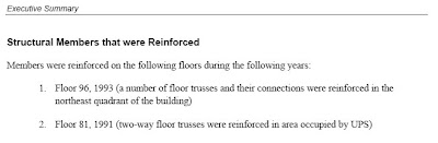Texto: Miembros estructurales que fueron reforzados (pisos 81 y 96)