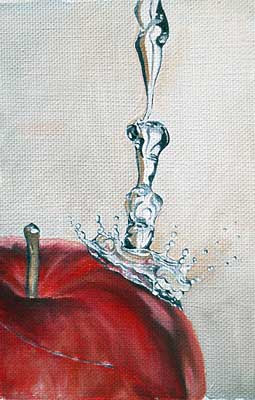 oil flower painting