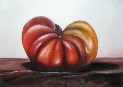 oil tomato painting