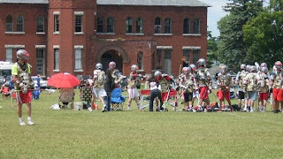 lacrosse field view at 1812 Shoot Out