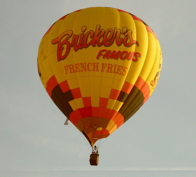 Dansville Balloon Fest Bricker's french fries balloon