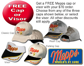 Mepps Fishing Hat Offer