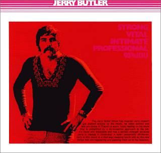 Jerry Butler 1972 KHJ Sales Sheet