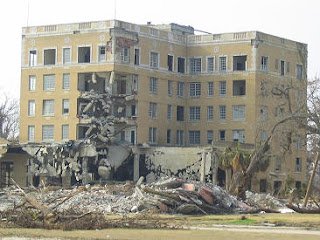 Tivoli Hotel after Hurricane Katrina