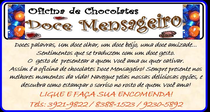 OFICINA DE CHOCOLATES DOCE MENSAGEIRO