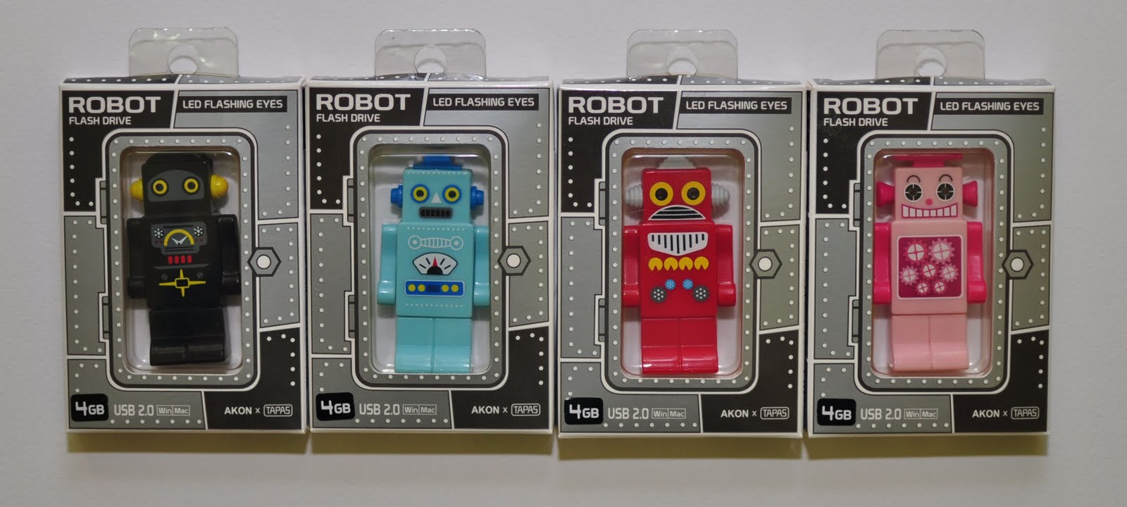 life can be happier....: Robot USB Flash Drive 8 GB
