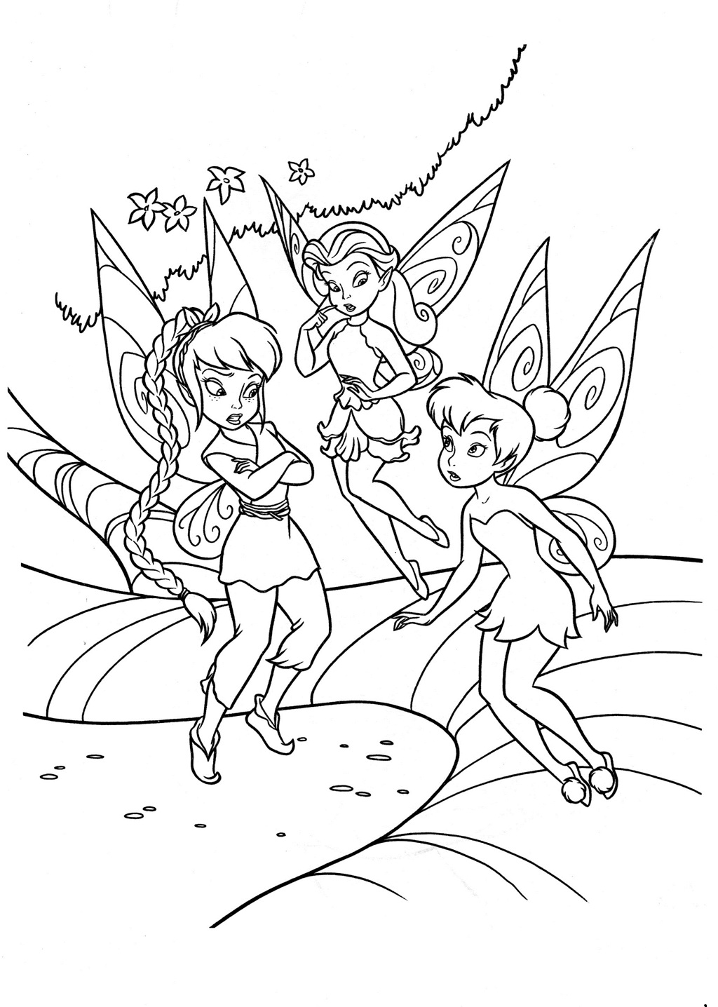 fairy disney coloring pages - photo #19