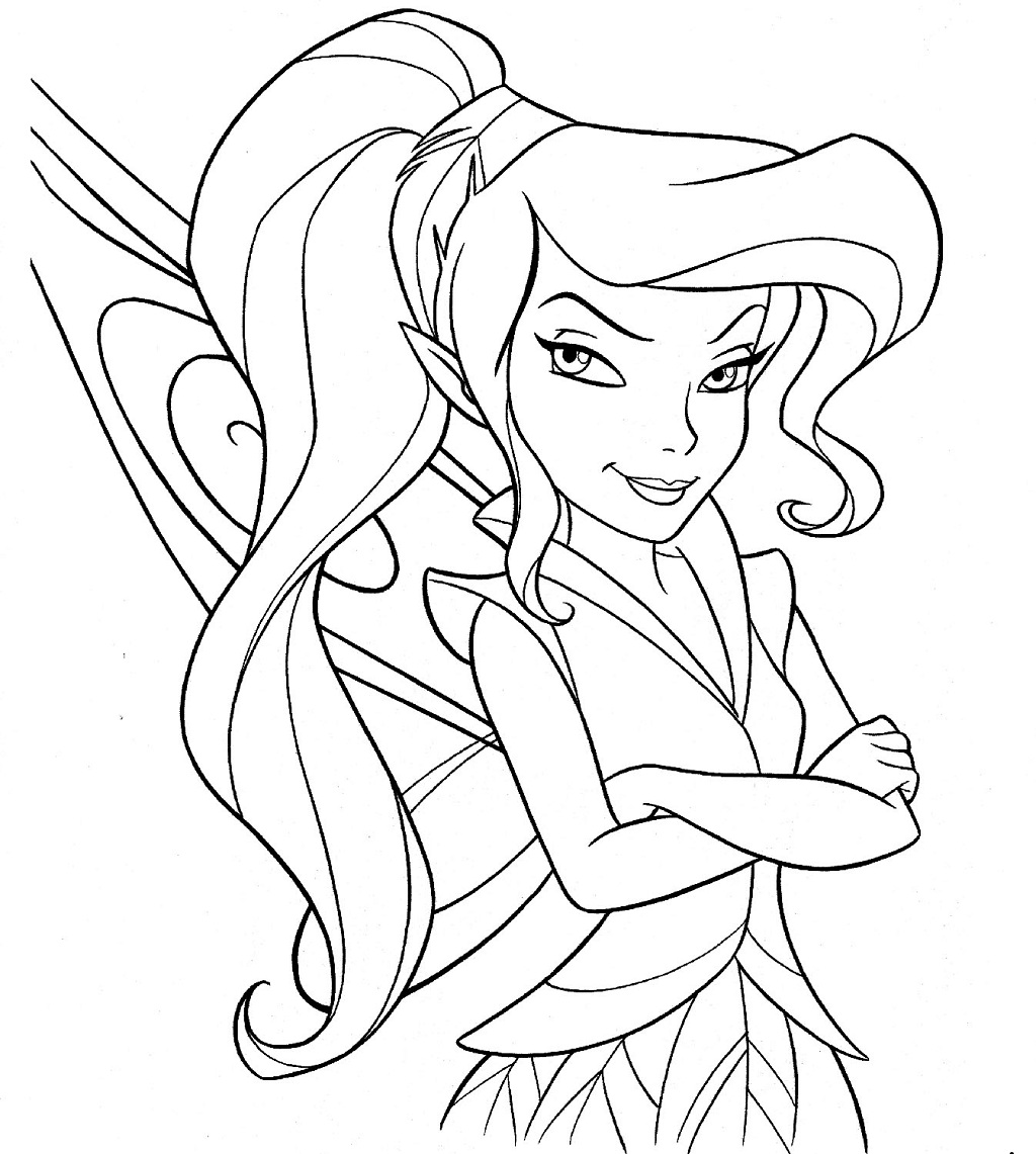 Disney Fairy coloring pages