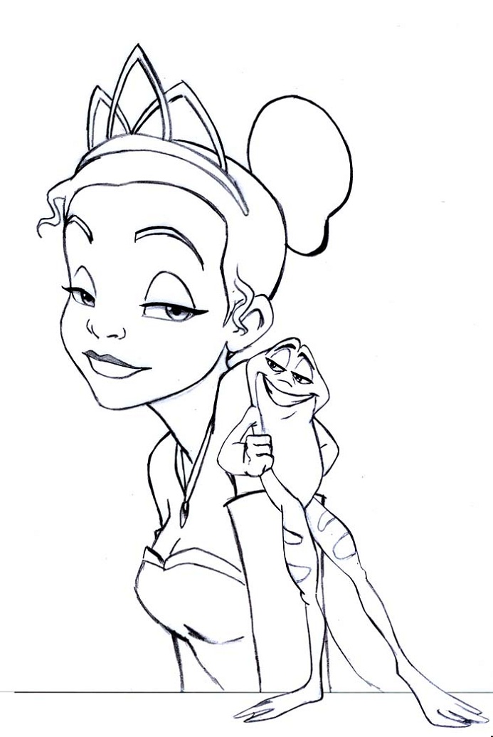 Download Disney Princess coloring pages - Free Printable
