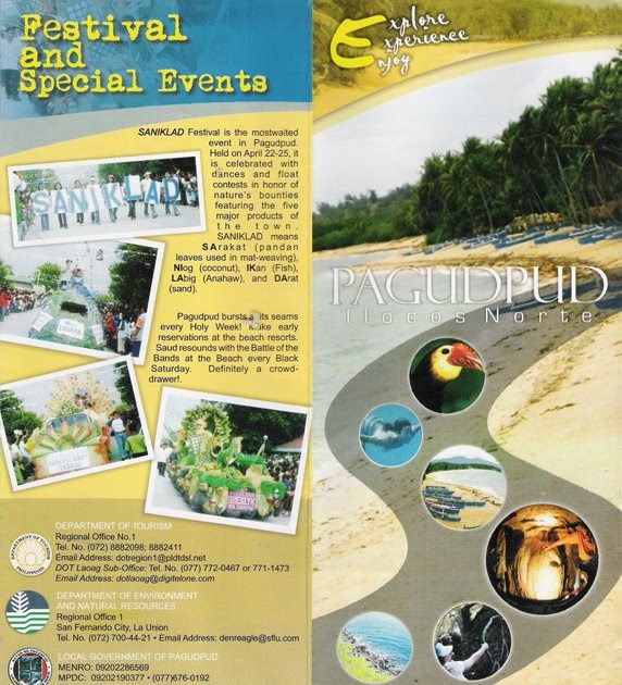 travel brochure sa tagalog