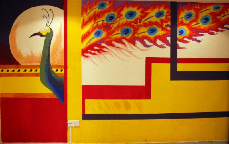 Ethnic Indian Decor Beautiful Wall art eager to know how they created it!!