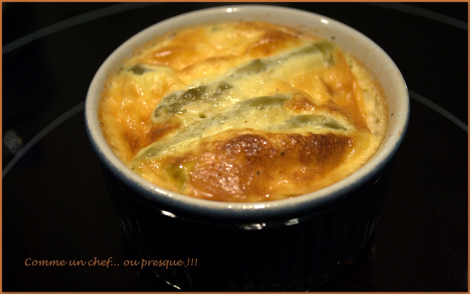 Comme un chef... ou presque !!! Flans au saumon fumé et pointes d