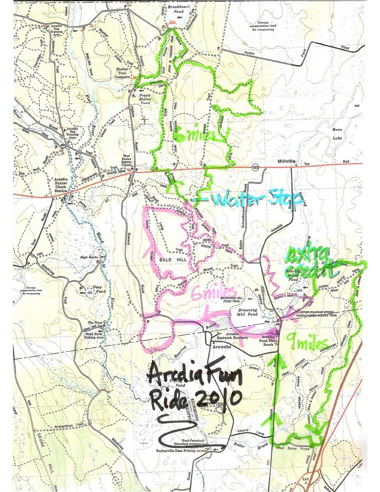 lake arcadia mountain bike trails