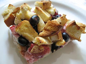 Strawberry-Blueberry Breakfast Casserole