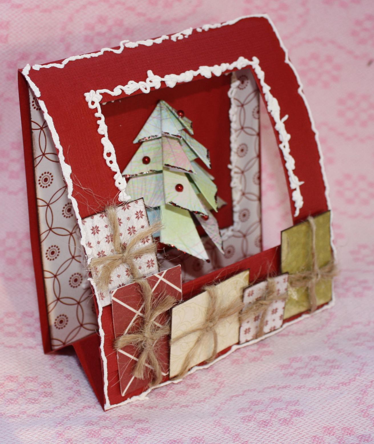 ScrapLyckan Annorlunda Julkort...