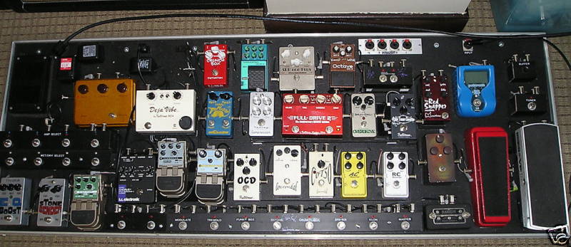 The Unique Guitar Blog: Pedal Board Setup