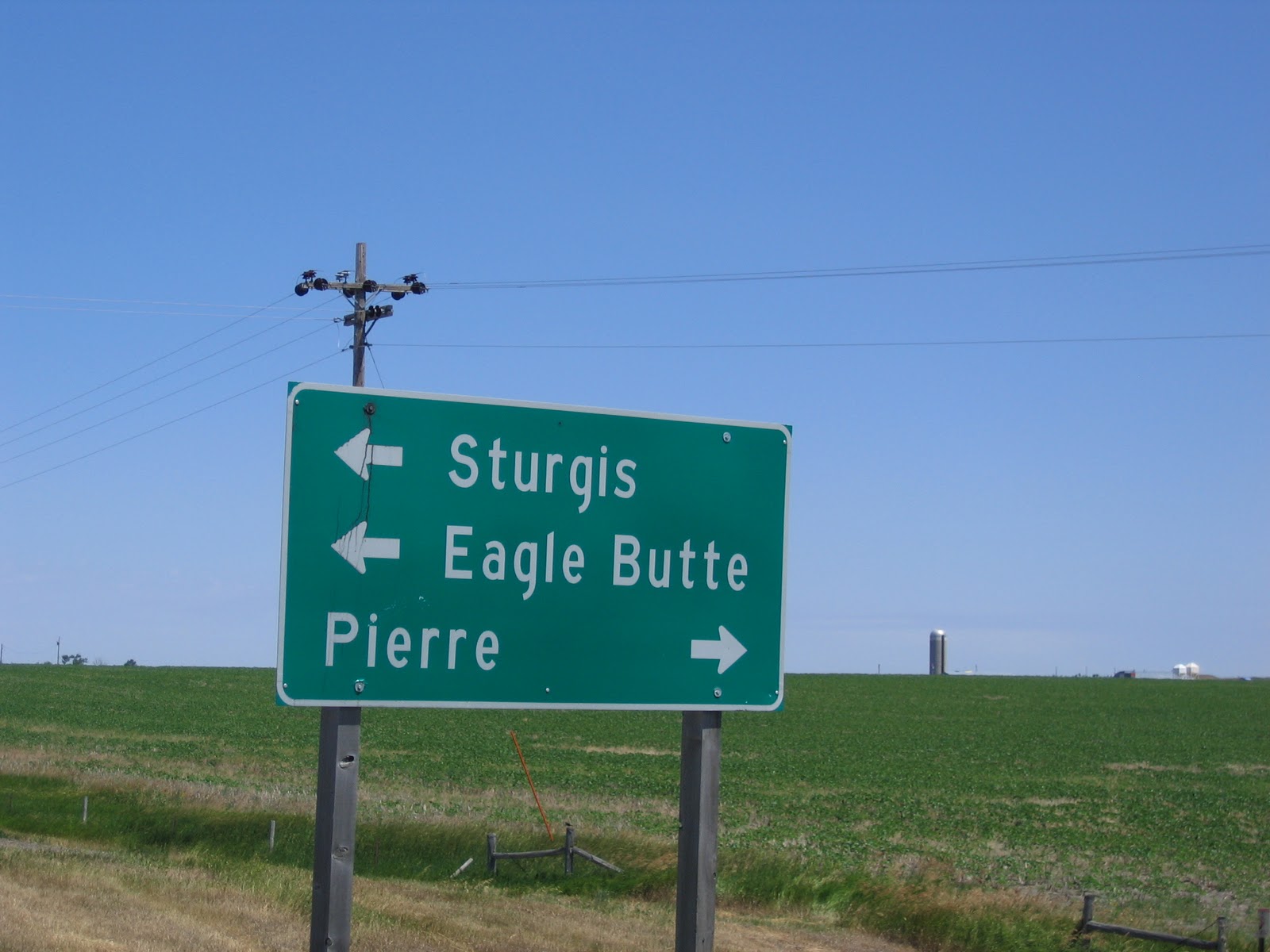 Mark's Trek Across America Day 24 July 14th Wall, SD to Pierre, SD