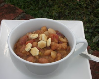Delicious bean soup, great way to use up leftover ham, too
