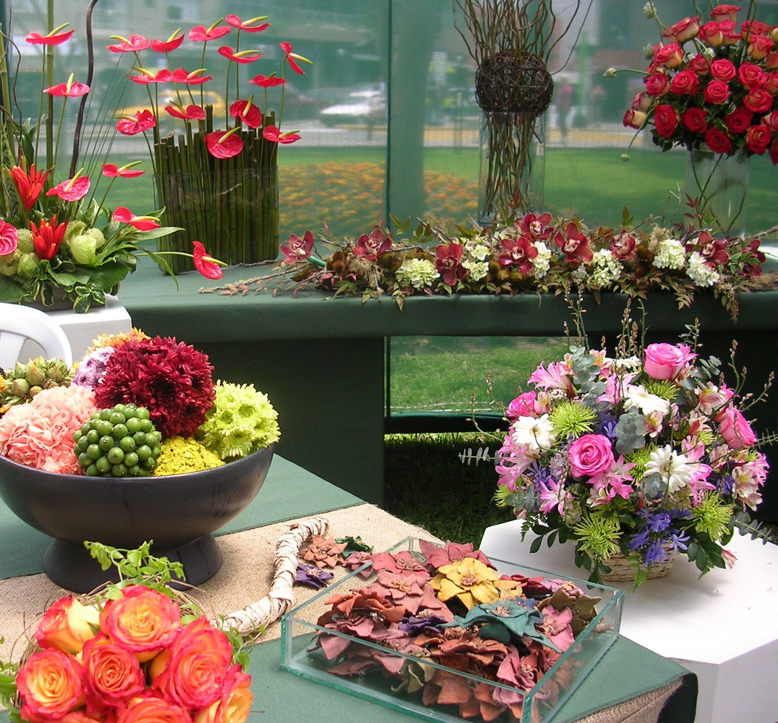 Atelier de Charo: Ideas para Arreglos Florales - Floral Arrangements Ideas