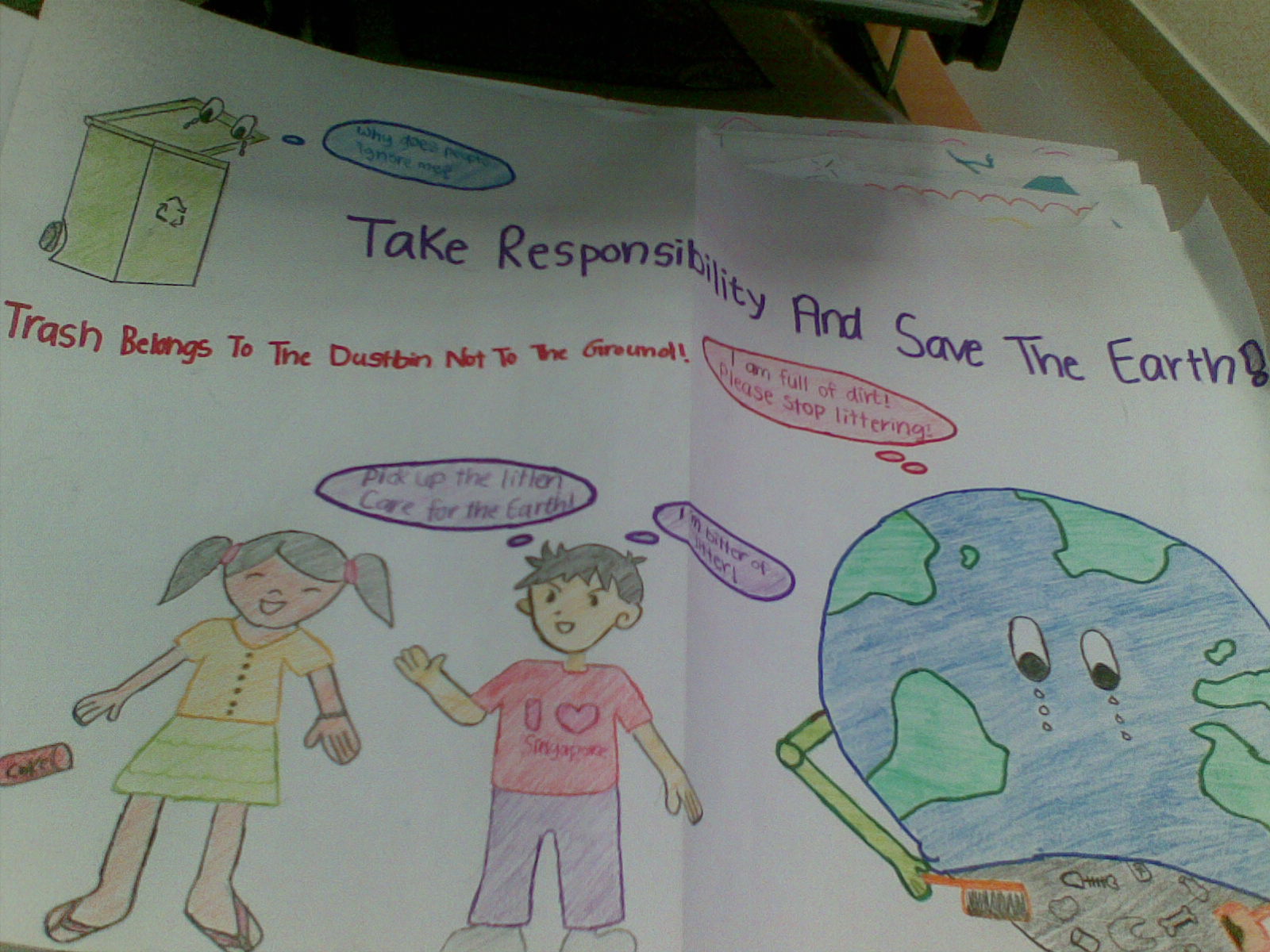 Green Paramedics@HKSS: Green Club 3R Poster Competition