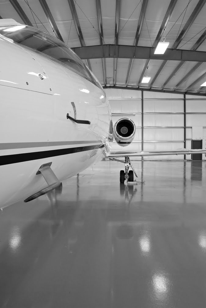 Michael James Photography Lawrence Municipal Airport Falcon Air Hangar.
