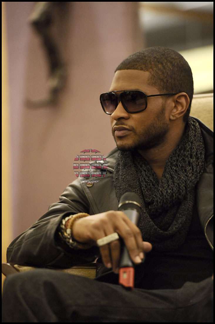 Event Snaps USHER ON PROMO IN PARIS