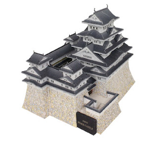 Castillo Himeji: Maqueta Recortable