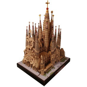 Sagrada Familia: maqueta recortable (paper craft)