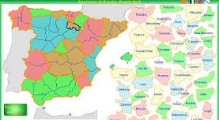 Puzzle de provincias de España