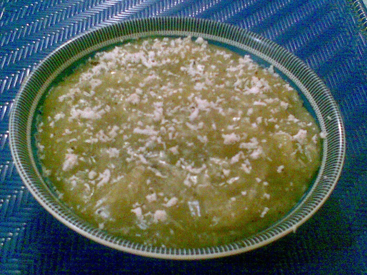 ROJA'S RECIPES: Koova veragiyathu (Arrowroot pudding)