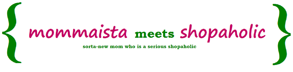 Mommaista meets Shopaholic