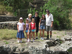 the hikers ! Whangerei Falls