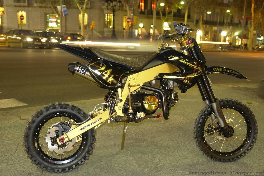 supermotos: pit bike de ORO